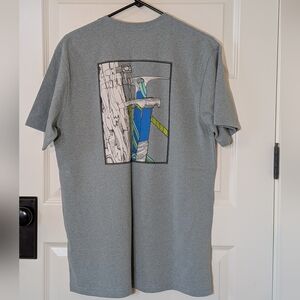 Patagonia Men's M Blue Ice Tools Tee